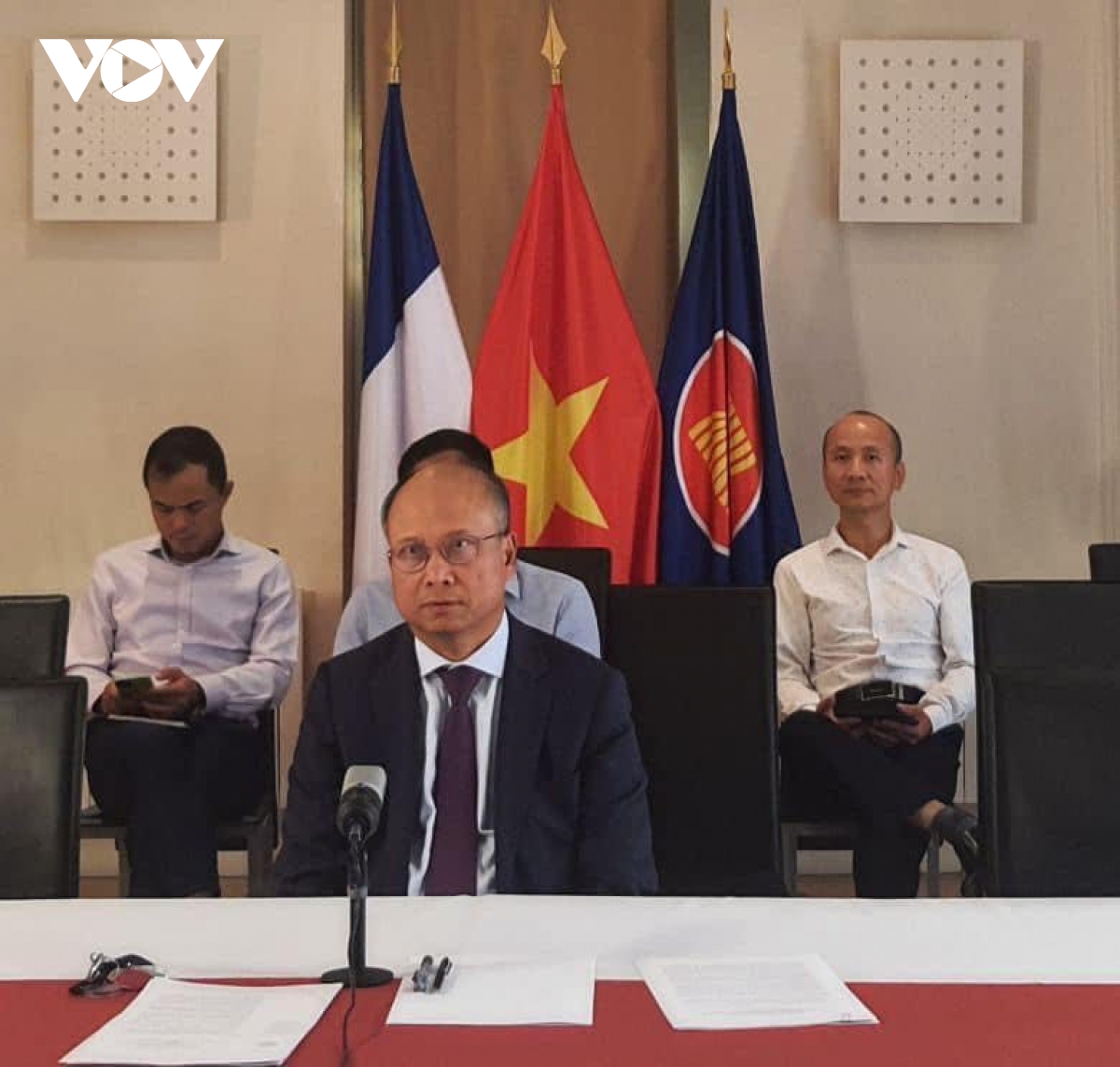 Tọa đàm với Thượng viện Pháp về Ấn Độ Dương - Thái Bình Dương